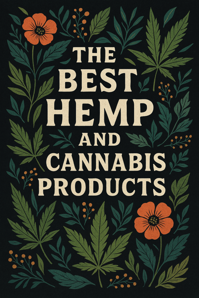 The best hemp and cannabis products