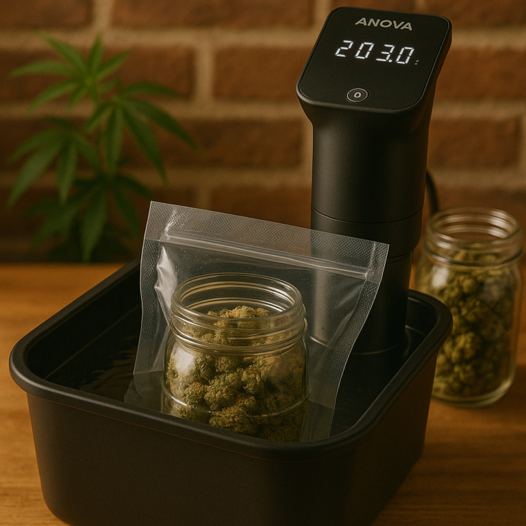 Sous vide decarb