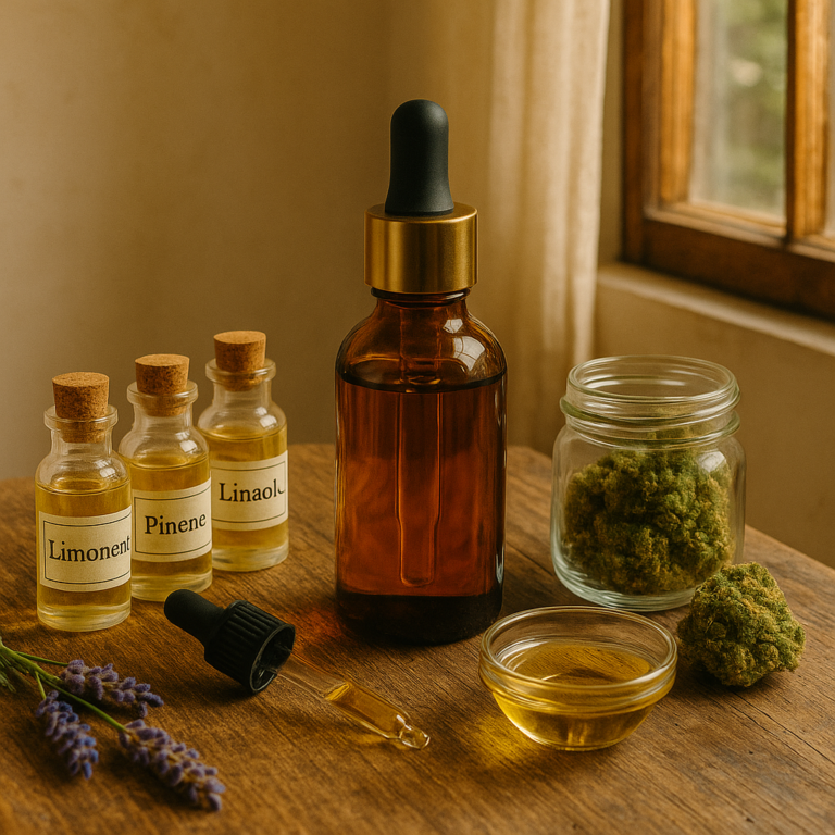 Terpenes for CBD infusion