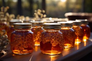 RSO infused cannabis honey
