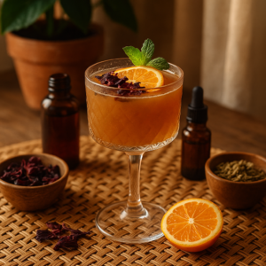 Adaptogen functional mocktails